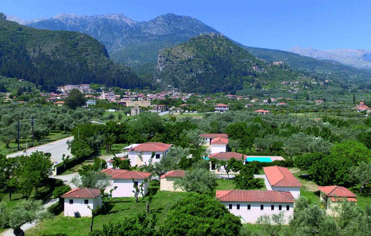 Camping & Bungalows Castle View Mystras Eksteriør billede